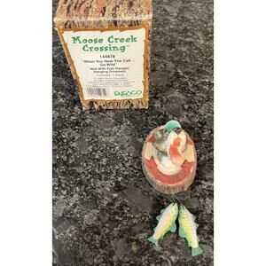 Enesco Moose Creek Crossing “When You Hear the Call…” 1995 Ornament #144878